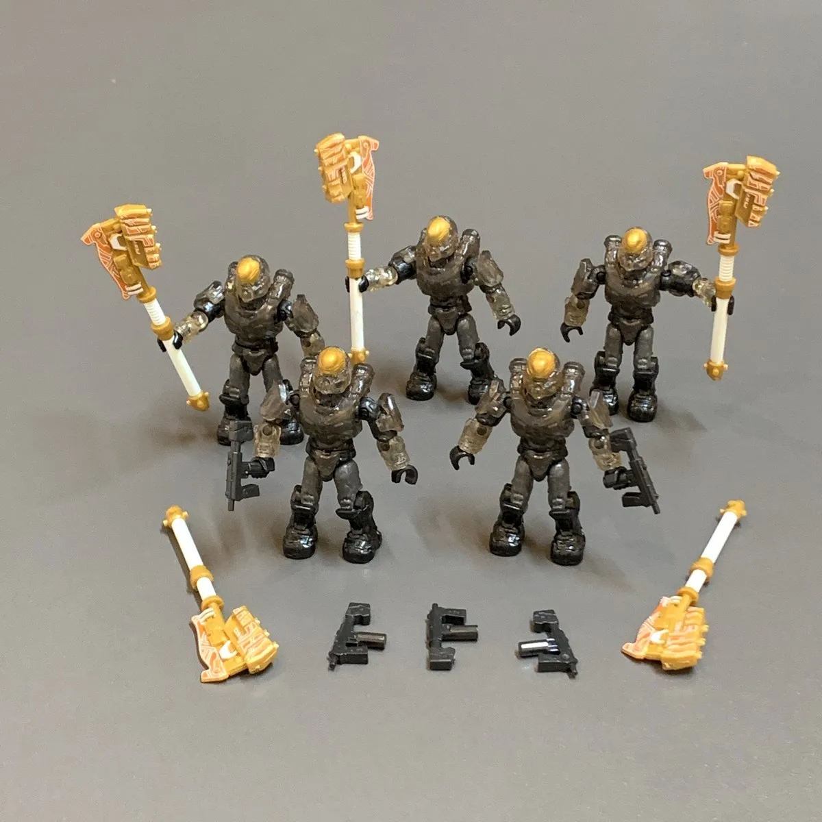 Lot Custom Mega Construx Hermes Hammer Power Pack GLB65 toy Collectable Micro Action Figures and Accessories