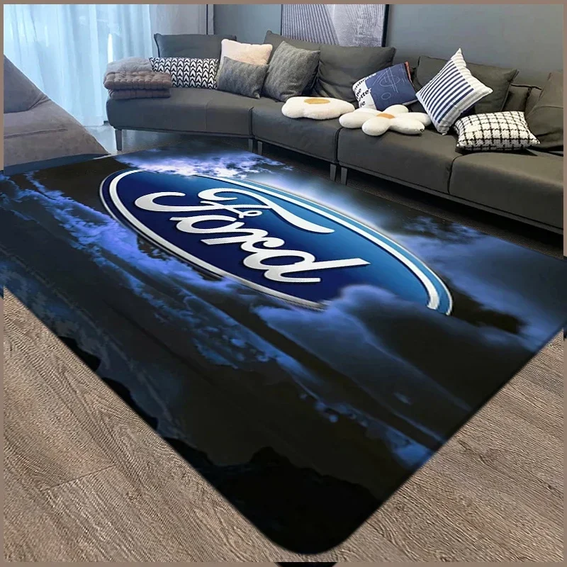 Entrance Door Mats F-Ford mustang 50 Years Bath Mats Kitchen Carpet Home Decor Living Room Car Boot Rugs Foot Prayer Floor Mat