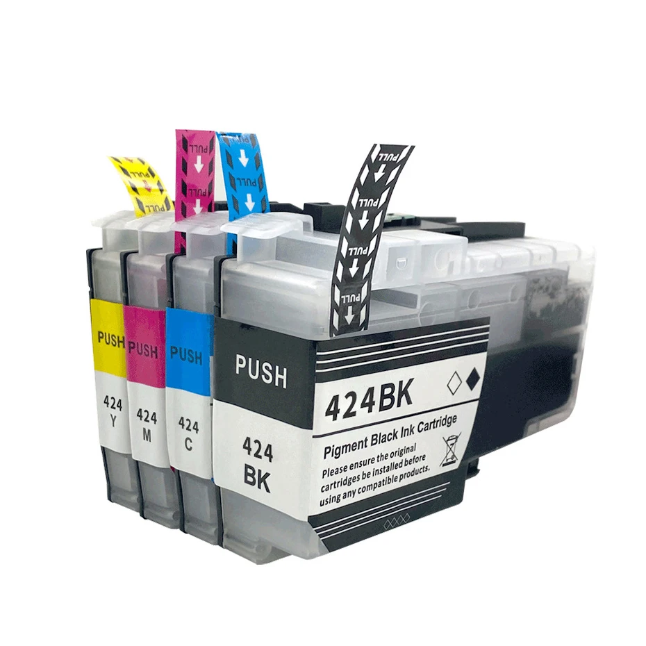 For Brother LC424 LC 424 Compatible Ink Cartridge For Brother DCP-J1200DW DCP-J1200W DCP-J1200WE printer