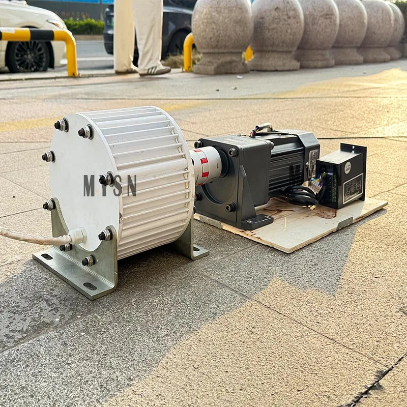 Low Speed 10KW 20KW 30KW Permanent Magnet Generator 220V 380V 400V Free Energy Dynamo AC Magnetic Alternators For Home or Farm