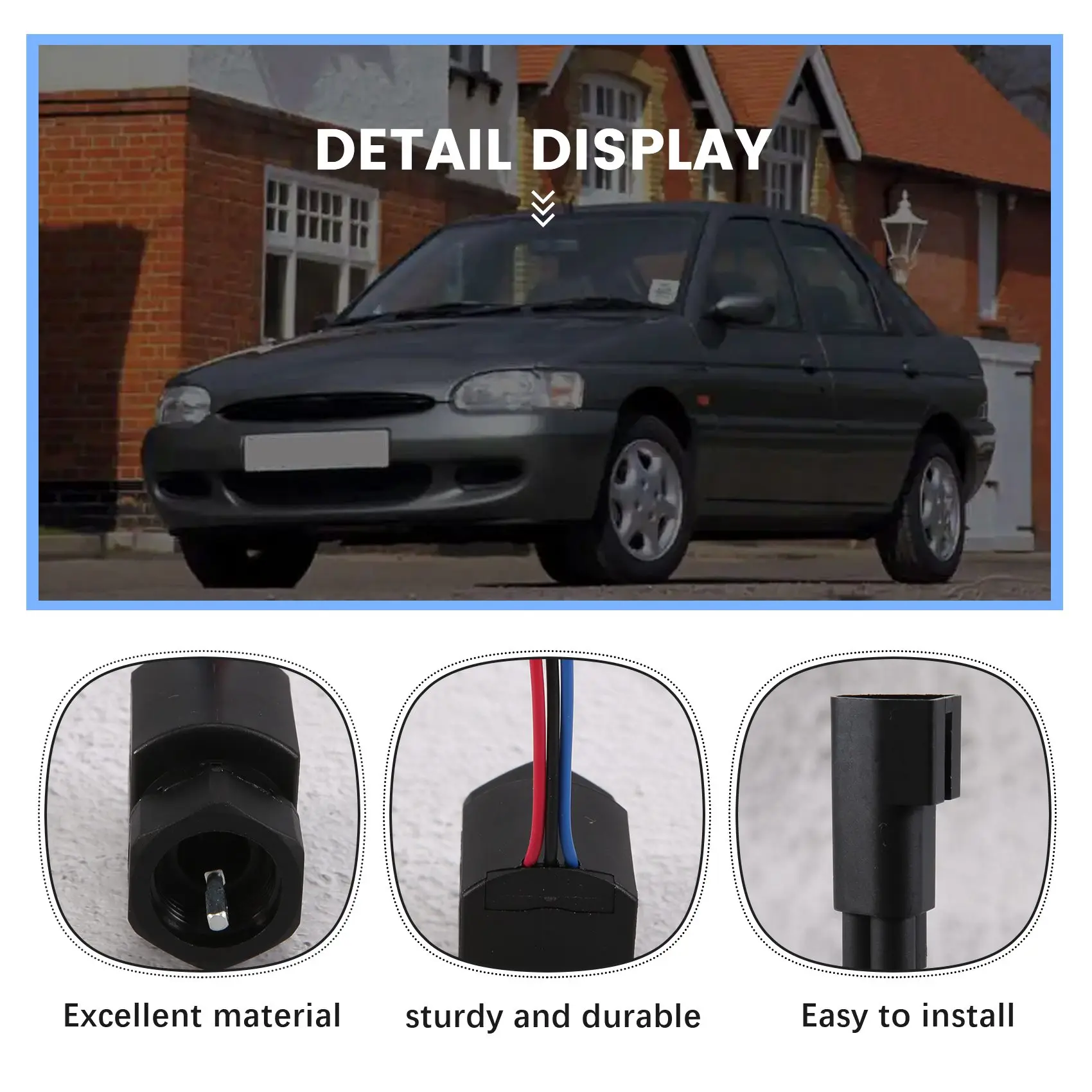 Limited Time Offer Speed Sensor Fits For Ford Escort (1995-01) Fiesta (1995-02) Cougar (1998-01) 95BB-9E731-BA