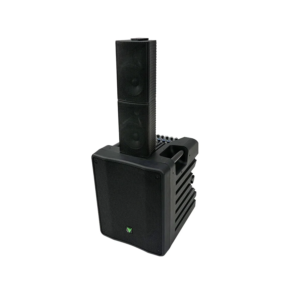 High Performance 370W Active Column array speaker sound system