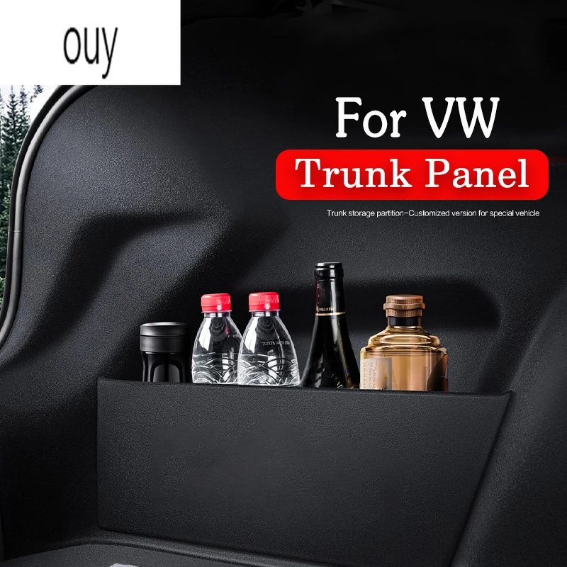 For VW Tiguan Teramont Tharu T-ROC Viloran Tayron X GTE 2012-2024 Trunk Storage Board Plate Organizer Car Trunk Partition