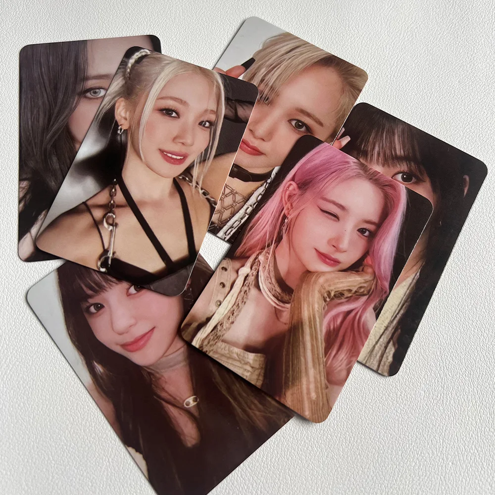 Álbum de fotos Kpop Everglow All My Girl, Impresión de doble cara, estilo coreano, tarjeta LOMO Retro, regalo de colección para fanáticos, 6 piezas por juego