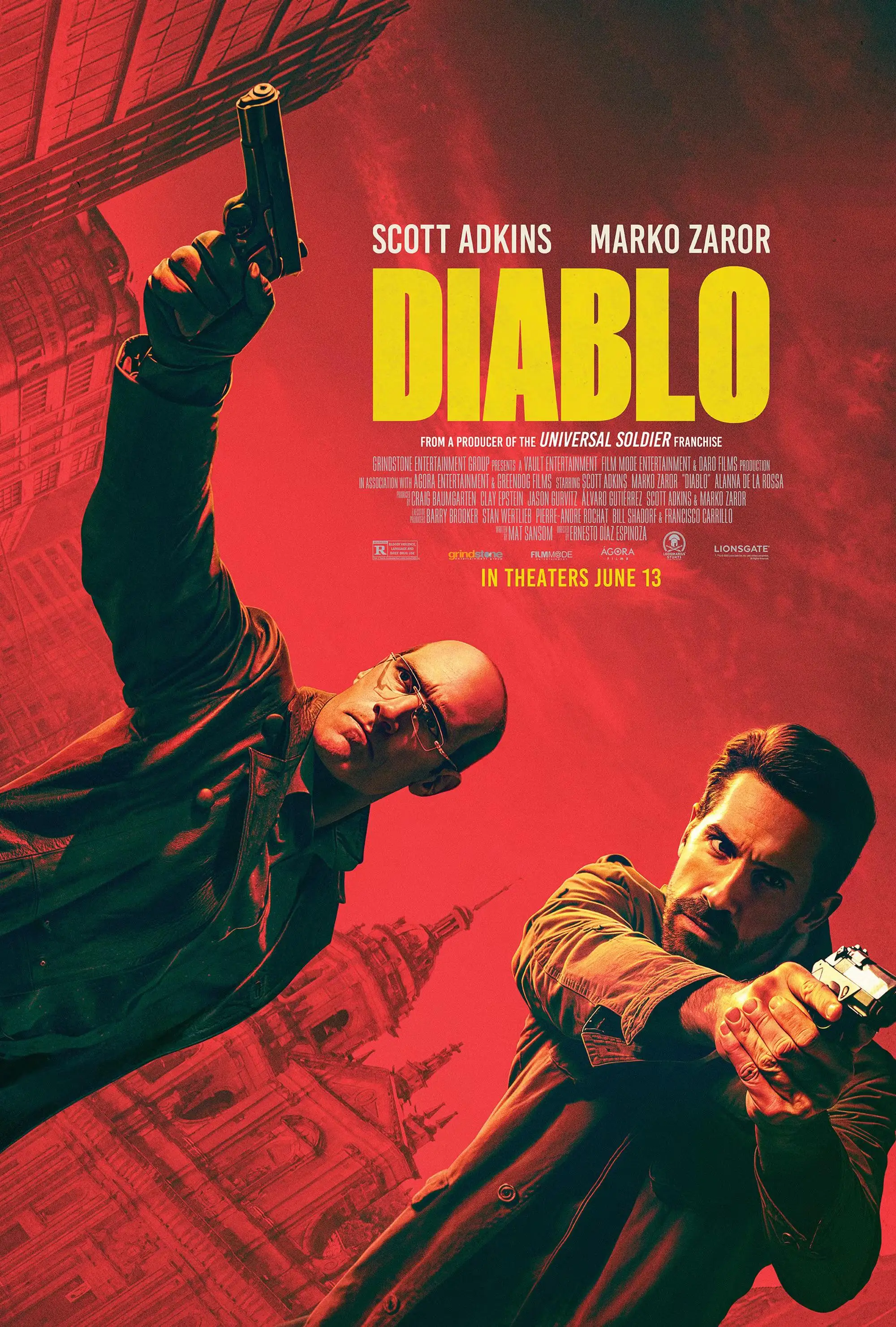 Film Diablo (2025) Poster Wall Art Home Decor Schilderij Kalligrafie