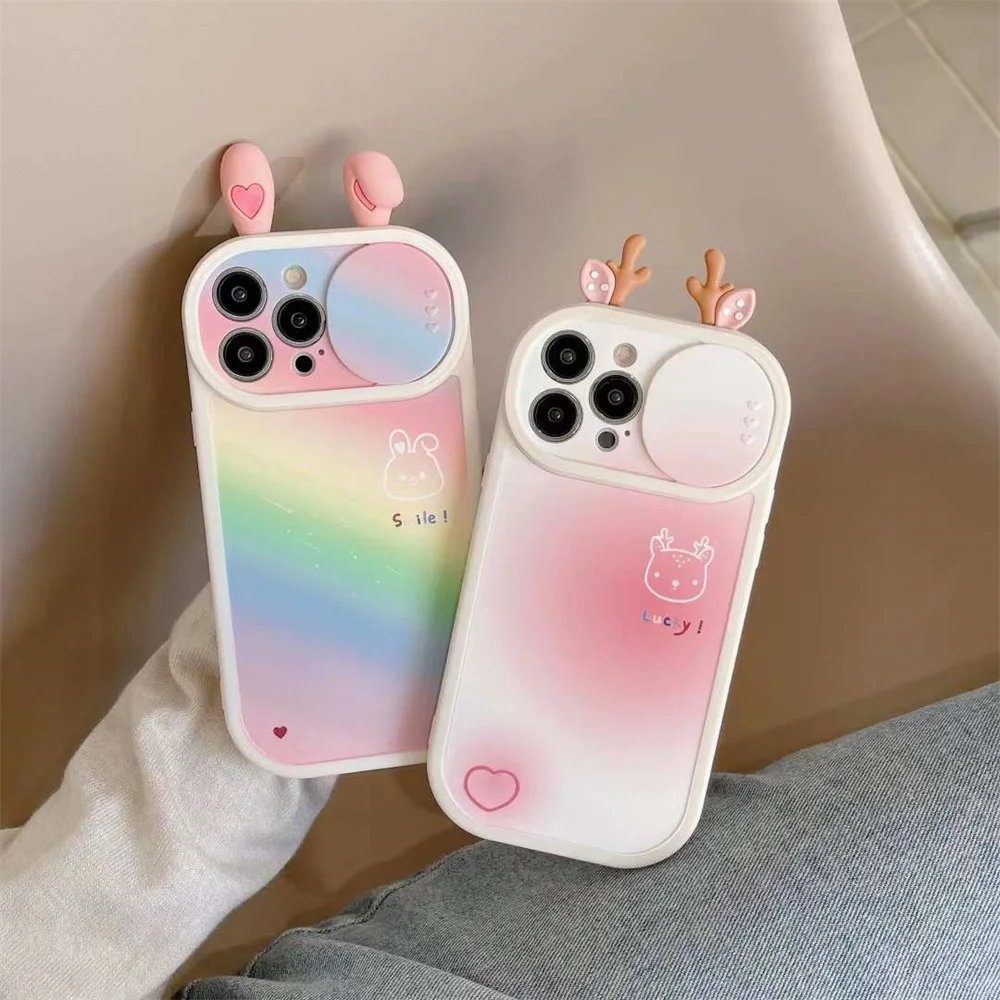 Cartoon Bear Funny Frog Cute Animals Shockproof Phone Case For iPhone 15 14 13 12 11 Pro Max X Xs Max Xr Soft Back Cover Case