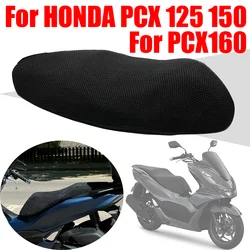 For HONDA PCX 150 160 125 PCX160 PCX150 PCX125 Motorcycle Accessories Breathable Mesh Seat Cushion Cover Protector Seat Cover
