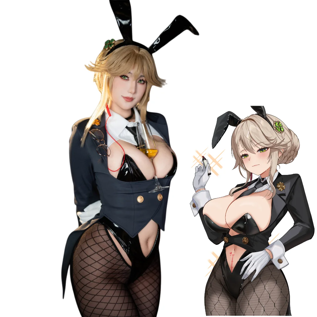 

Костюмы для косплея NIKKE Anime Ade Agent Bunny для женщин, костюм Bunny Ade, костюмы на Хэллоуин, костюмы Bunny Girls