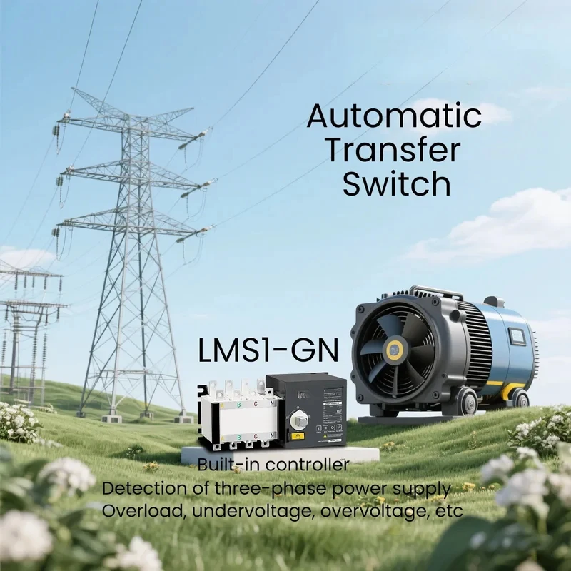 

0A-00A Dual power conversion P/4p PC level automatic transfer switch RTS 0A 0A
