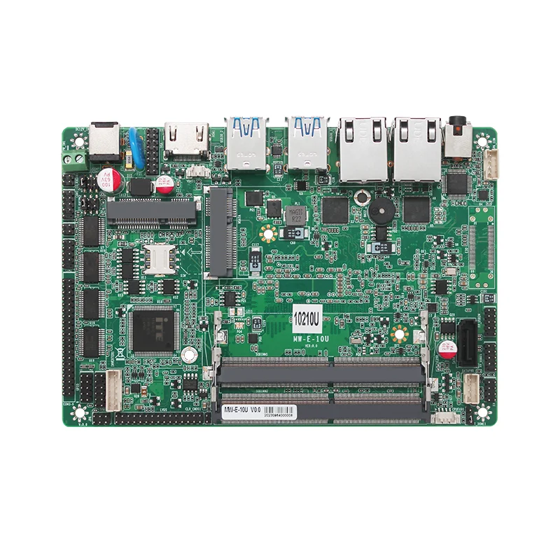 Intel Core 8/10 Generation Whiskey Lake-U/Comet Lake I3/i5/i7 Dual LAN (i210/i211 Gigabit Ethernet Ports) HDMI VGA LVDS