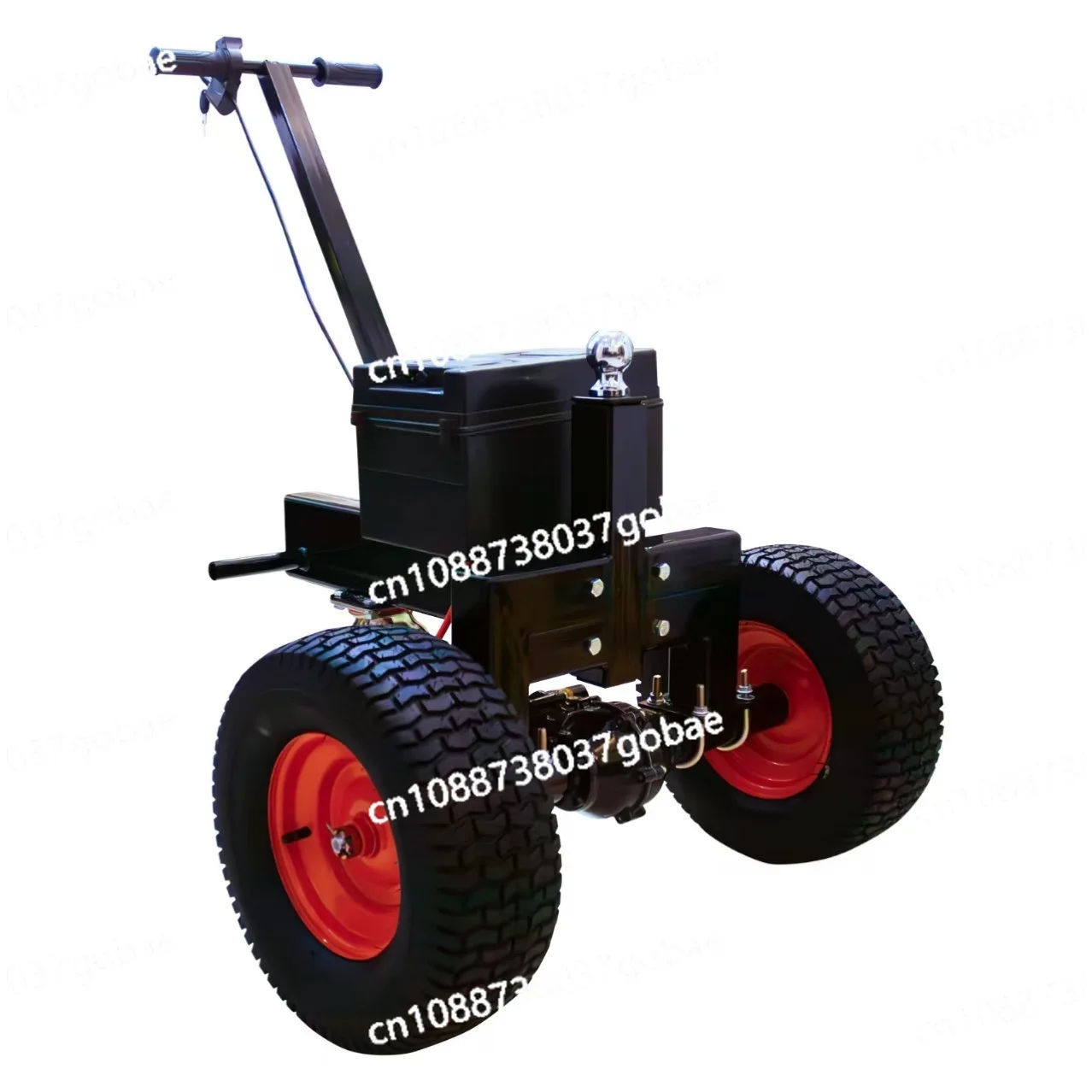 Small three-wheeled electric towing trolley, boat trailer, durable for handling, easy to operate