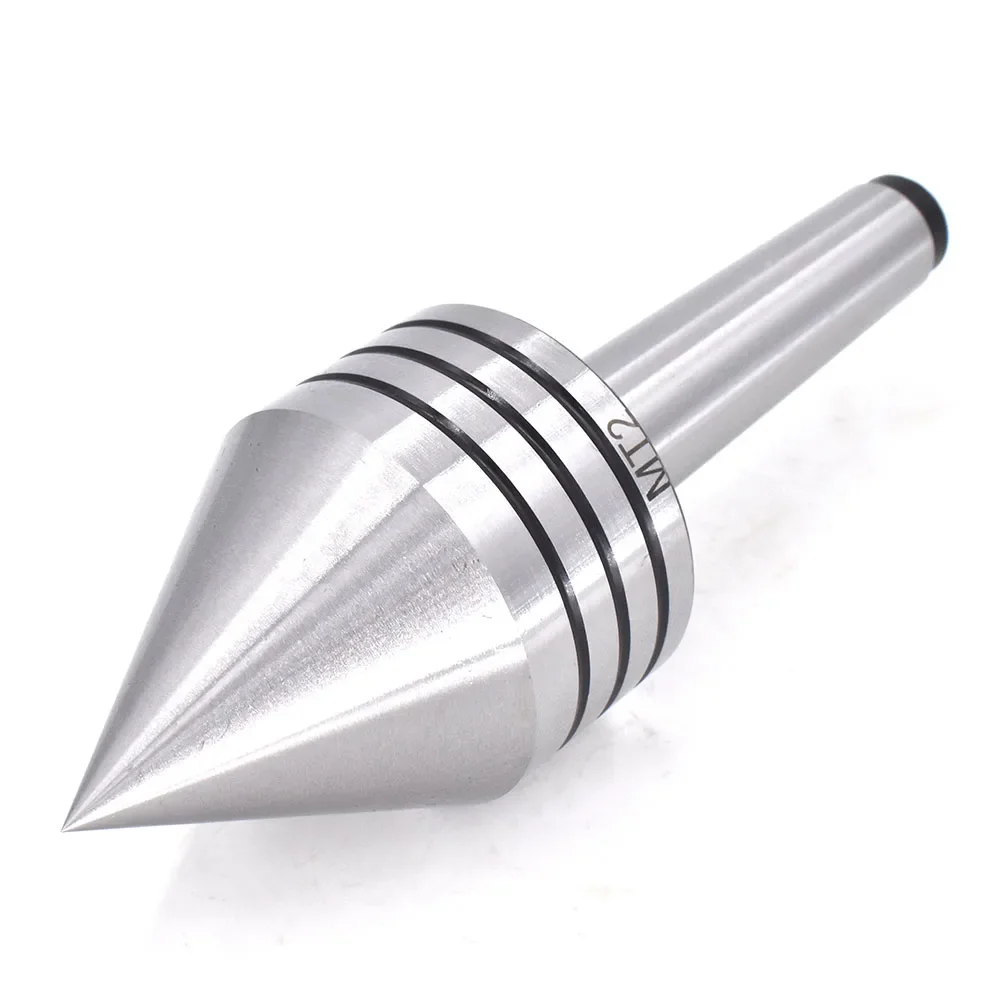 Imagem -02 - Live Center Morse Taper Triplo Rolamento Torno Centrando Ferramenta Processamento de Madeira Ferramenta de Fresagem Rotativa Madeira Trabalhando Mt2
