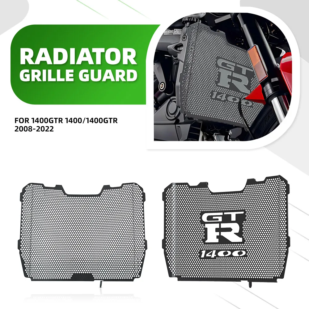 

2025 GTR1400 2023 2024 Accessories Radiator Grille Guard Cover Protector Motorcycle For Kawasaki 1400GTR 1400/1400GTR 2008-2022