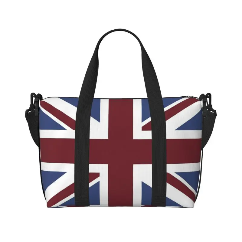 

Дорожные спортивные сумки с флагом Юнион Джека, портативная водонепроницаемая ночная сумка выходного дня, легкая сумка для ручной клади унисекс