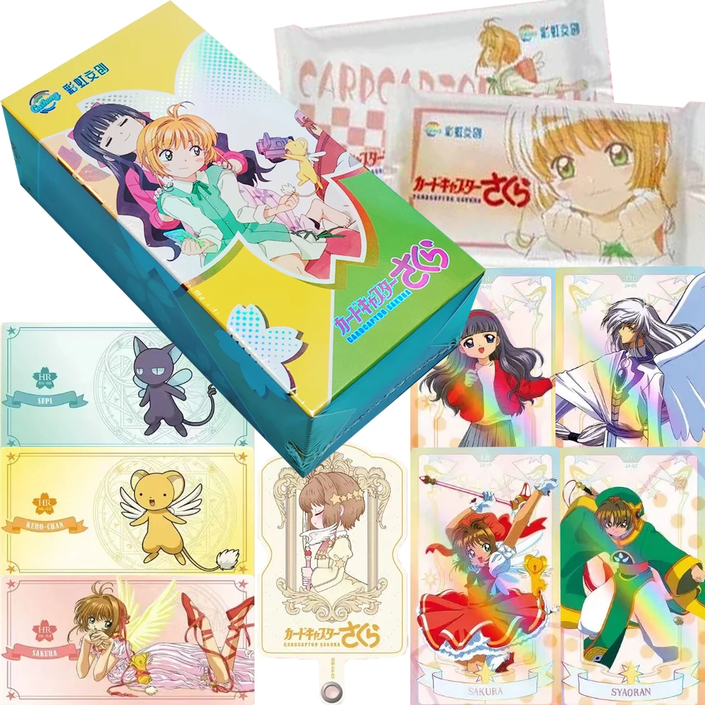

Cardcaptor Sakura Collection Cards Fans' Favorite Lovely Japanese Anime Magical Girl Rainbow Creative Design Character Card Gift
