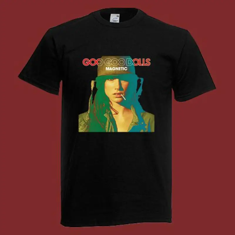 

Мужская магнитная футболка Goo Dolls черного цвета, размер S 5XL