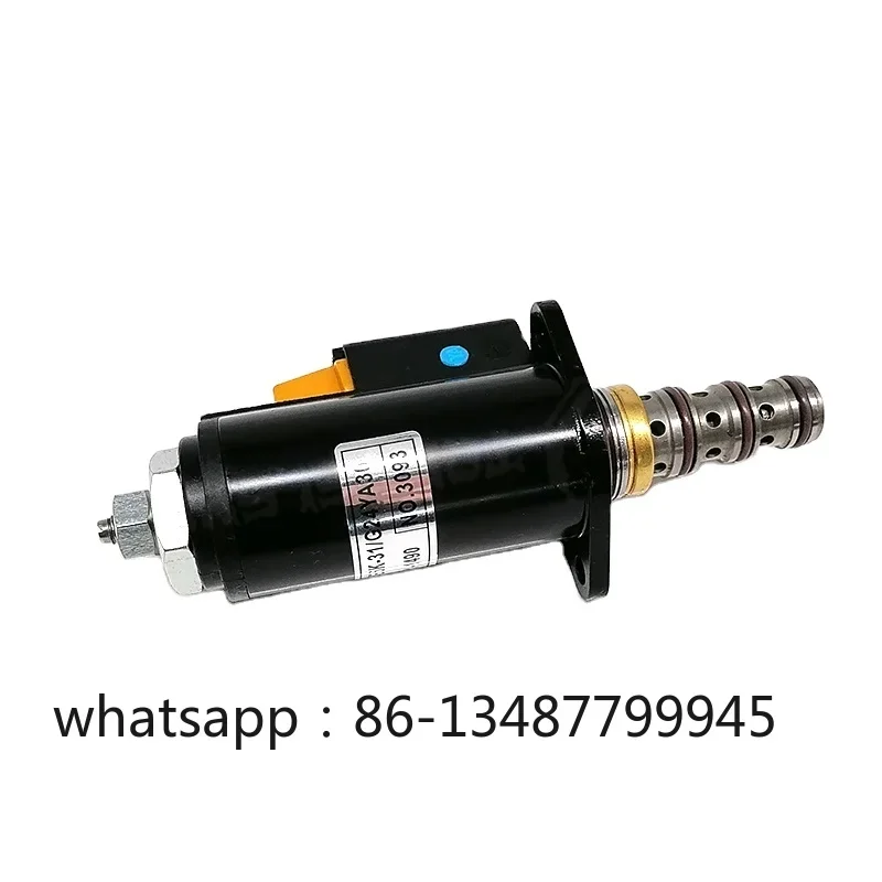 Excavator parts CAT 320B/C/D rotary brake solenoid valve 121-1490 1211490 blue dots