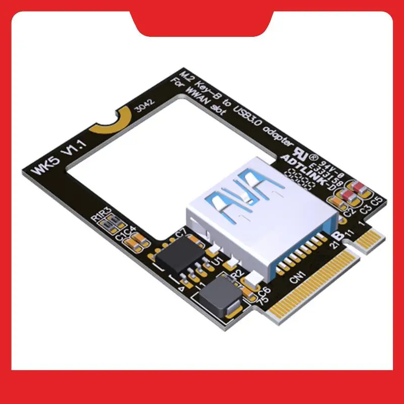 Laptop M.2 B Key To Bluetooth-Compatible Wifi Network Card USB 3.0 SSD NGFF 3042 Converter M2 Key-B WWAN 4G Slot To USB