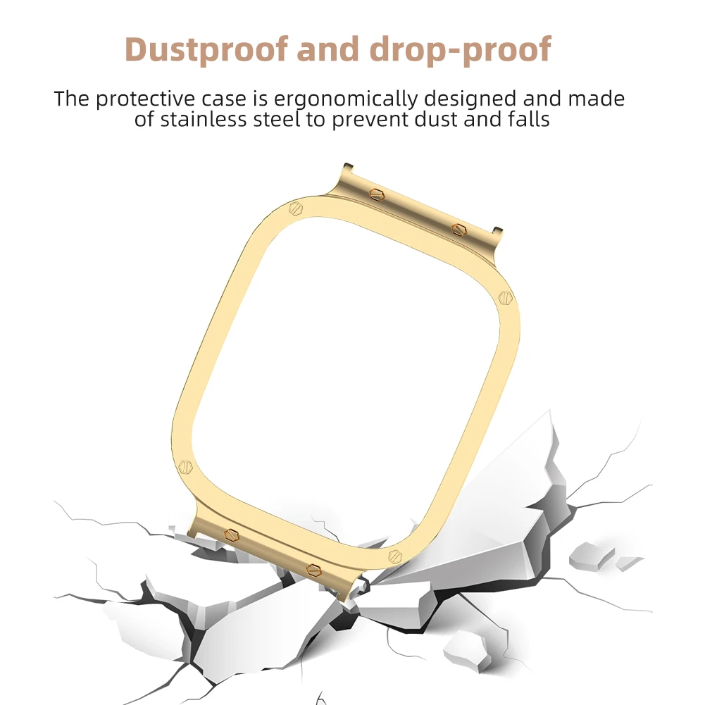 Smartwatch Metal Shell Protector Case for Redmi Watch3/Mi Watch Lite3 Frame High Quality Smart Watch Protective Accessories