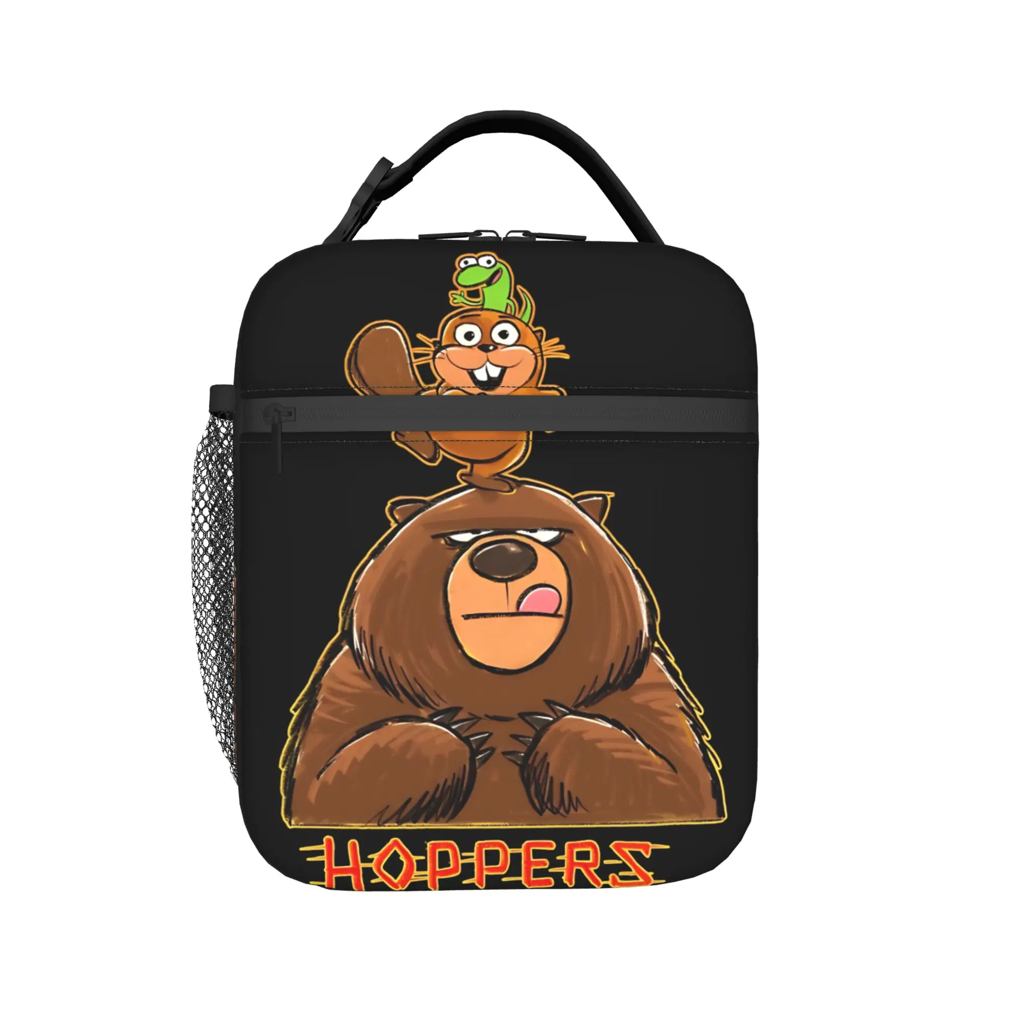 Mabel  Ellen Bear Cartoon Insulated Lunch Bags Large Hoppers  Reusable Cooler Bag Lunch Box Tote Office  Picnic Men Women