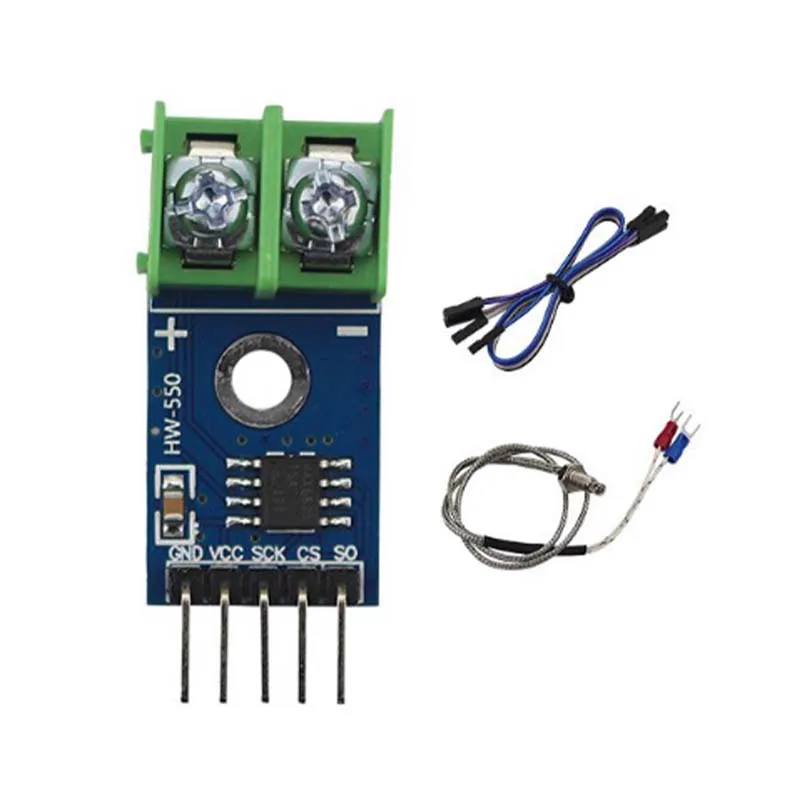 MAX6675ISA Модуль MAX6675 + датчик температуры термопары типа K