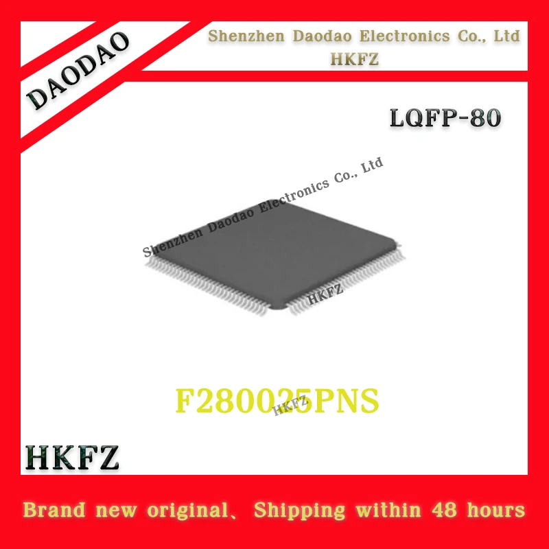 F280025PNS LQFP-80 100MHz 32-bit flash microcontroller chip IC New original