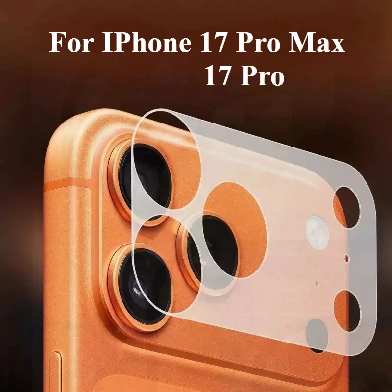

3 шт. HD прозрачная матовая защитная пленка для камеры для IPhone 17 Pro Max 17 Pro, полная защита от царапин, прозрачная пленка из закаленного стекла для объектива