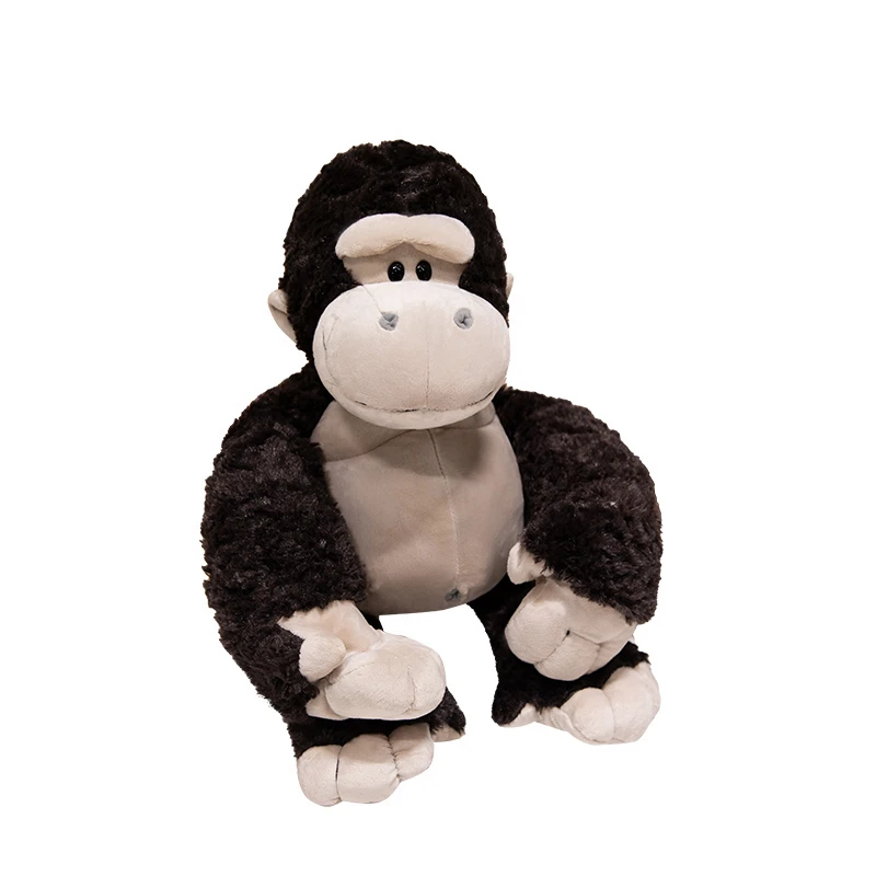 Creativo Gorilla Lupo Leopardo Gatto Giocattoli di peluche Animale del fumetto Baby Doll Sonno Abbraccio Cuscino Decorazione della stanza Compleanno Regalo di Natale