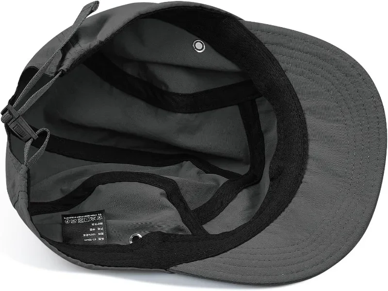 Sommer Trucker Cap 5-Panel-Baseballkappen Männer Frauen Kurze Krempe Papa Hüte Flat Bill Casual Running Cap Sonnenhut Paar Kadettenkappe – Detail 26