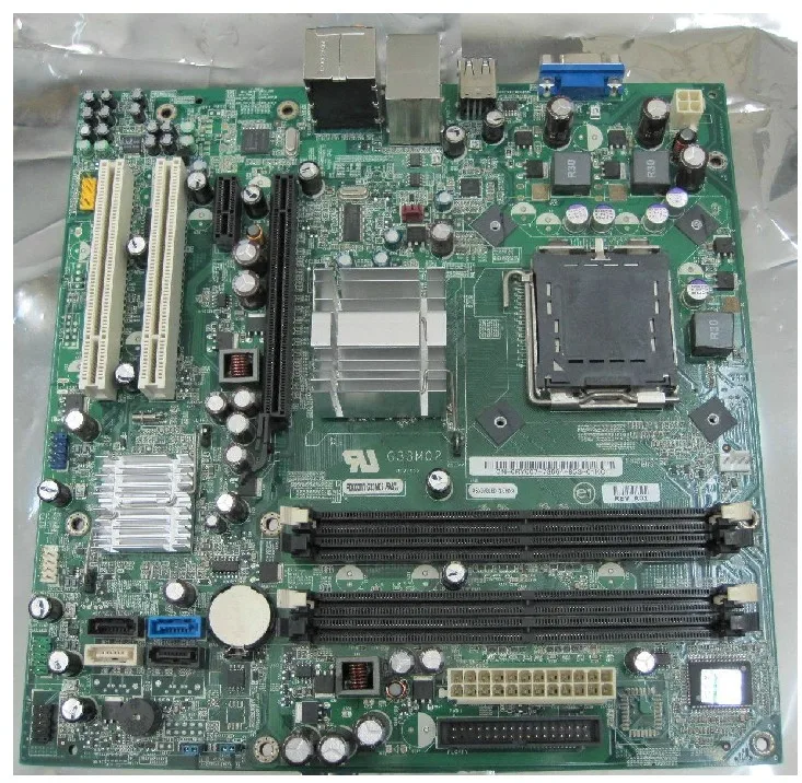 DELL Inspiron 530S Vostro V200 Main Board G33M02 Main Board 775 Integrated Display DDR2