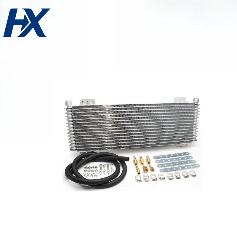 LPD47391 Transmission Oil Cooler Kit for Pickup Truck Tractor Modify Long Heavy Duty Traction