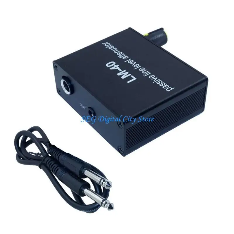 

U75B Professional Passive Attenuator Sound Adjuster Achieve Balanced Sound Output for Recording and Performances