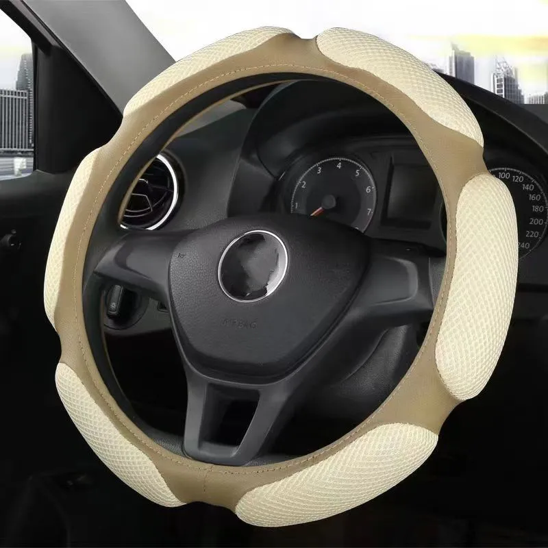 Steering Wheel Cover Suitable for 38cm Diameter Car Accessories Interior Steering Wheel Protective Decoration Universa