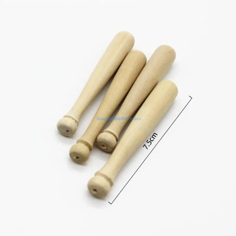 K9FF 신생아 사진 소품 스틱과 장갑이 있는 아기 귀여운 미니 소프트볼 야구