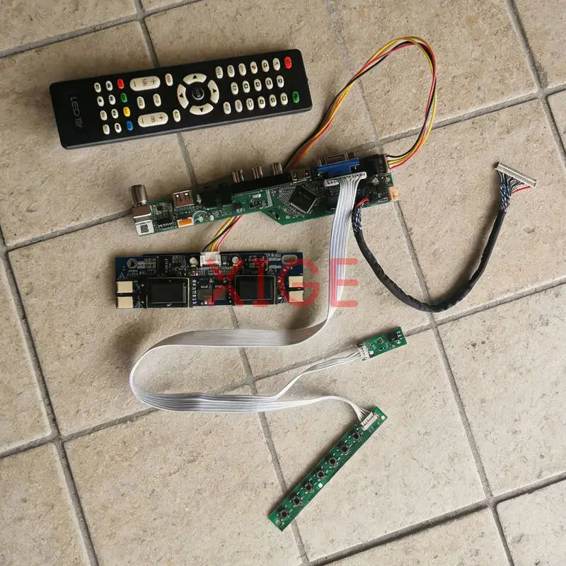 

Плата матричного контроллера подходит для LTM170EP01 LTM170EU LTM170EX LTM170EH HDMI + VGA + AV + USB 4-CCFL 1280x1024 LVDS 30-контактный 1280*1024 DIY Kit