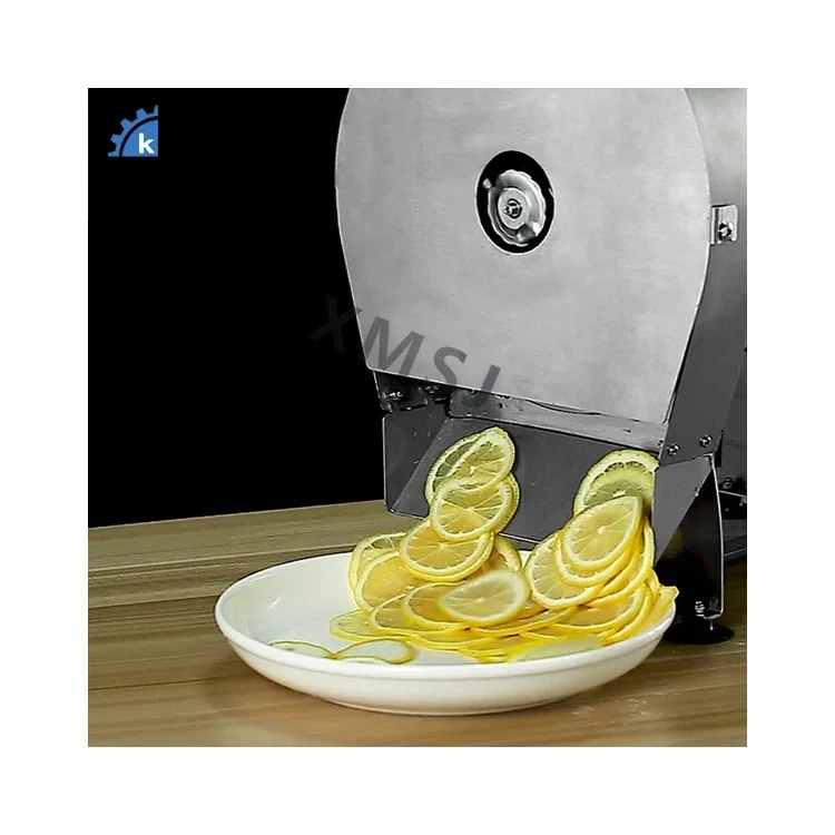 Factory supply simple and quick automatic stainless steel lemon slicer for sale