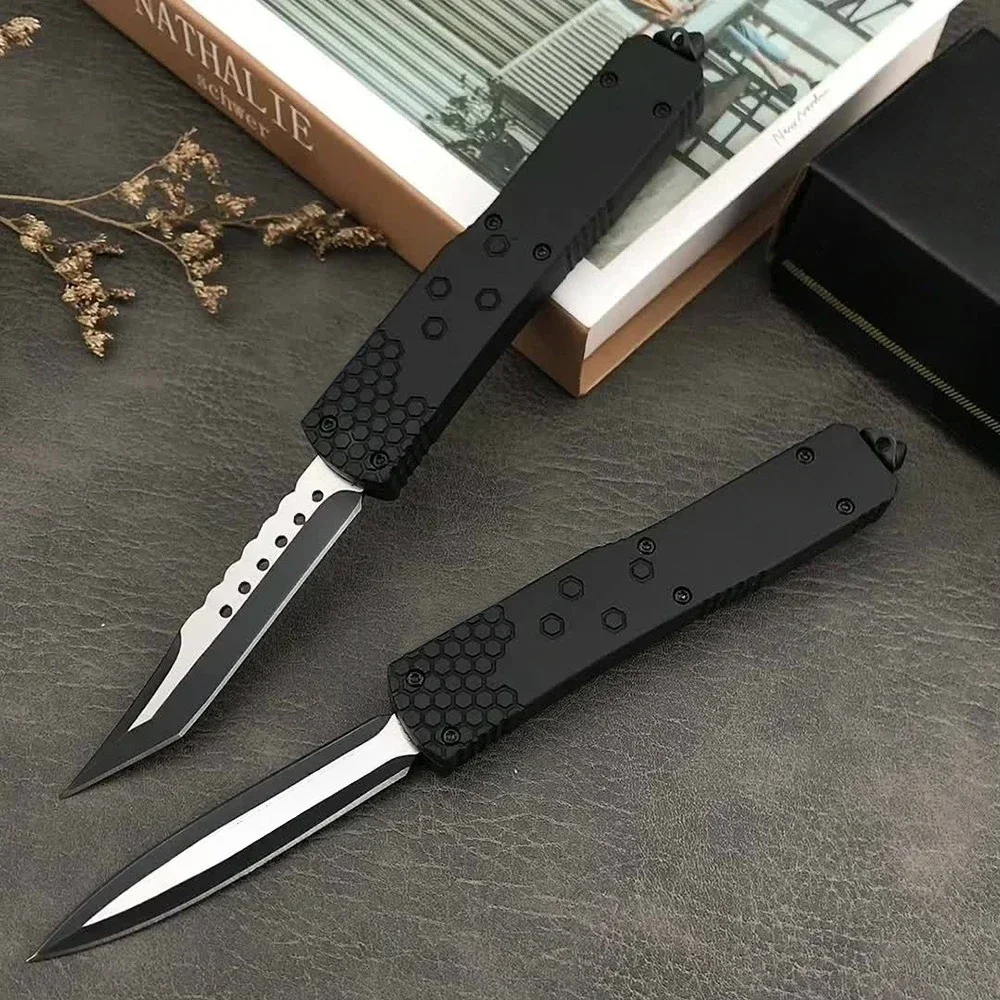 3 Styles Outdoor Survival Pocket Knife Zinc Alloy Handle 440C Blade Hunting Tactical Folding Blade Knives Utility EDC Tools