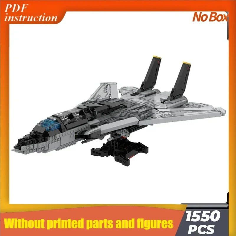 

F-14 Tomcat Fighter Military Aircraft Model Christmas MOC Building Bricks Technology Modular Blocks DIY Sets Assembly Gifts Toys