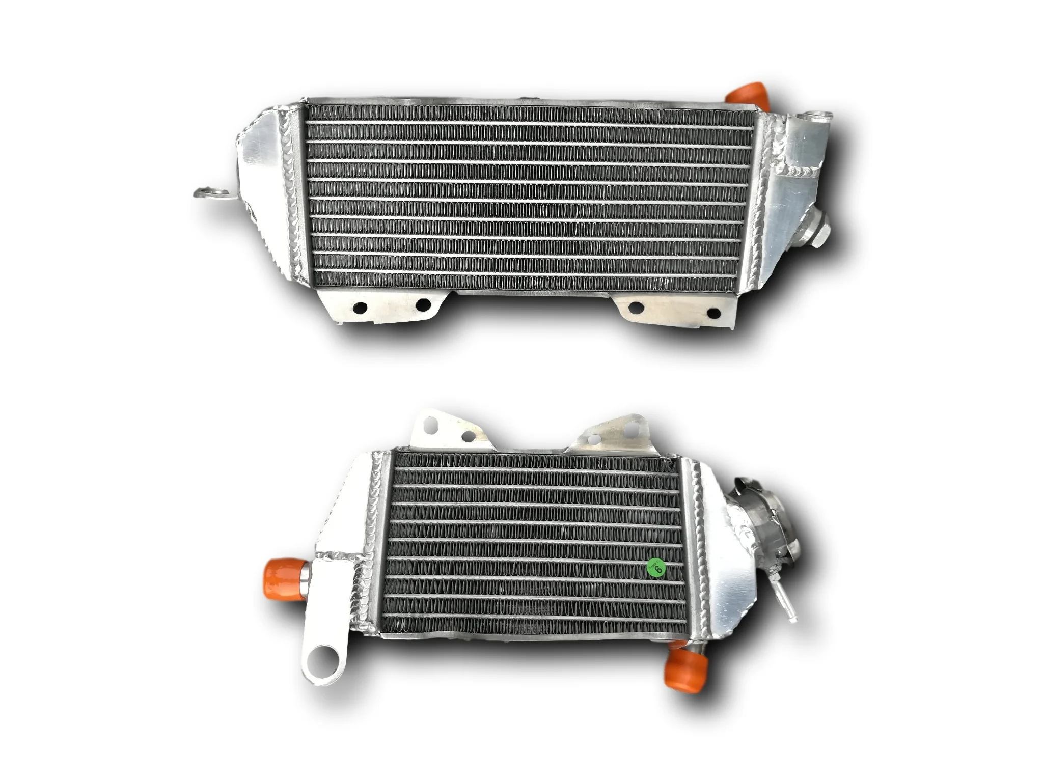 For 1989-1994 Kawasaki KDX200 KDX 200 Aluminum Radiator Cooler Cooling Coolant 1989 1990 1991 1992 1993 1994