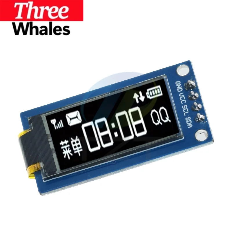 THR 0.96 / 1.3 / 1.54 Inch OLED Display 64×128 LCD Module SH1107 SSD1312 SSD1317 4PIN 7PIN LCD 1.3 