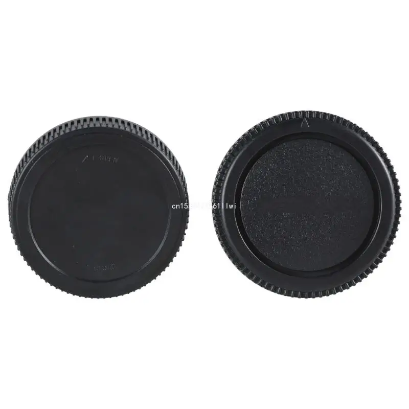 2 Set Camera Body Rear Lens Cover Caps for OM Mount OM-1 OM-2 Models Dropship