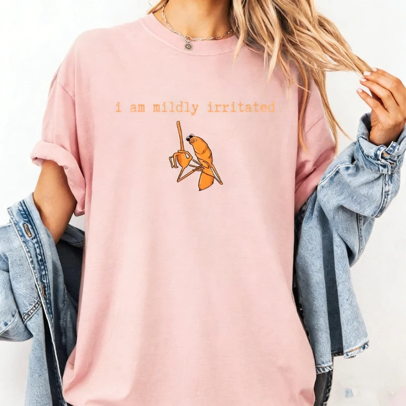 أنا مهيج معتدل ماركوس دودة ميمي الدماغ روت روبرت مساعدة القبيح تي شيرت مطبوع بلايز موضة عادية نمط قصير الأكمام #3