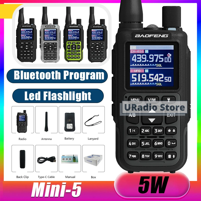 1-2-個-baofeng-mini-5-トランシーバー-ハム双方向ラジオ-bluetooth-ワイヤレスプログラミング-vhf-uhf-ポータブル-led-懐中電灯-2200mah-am