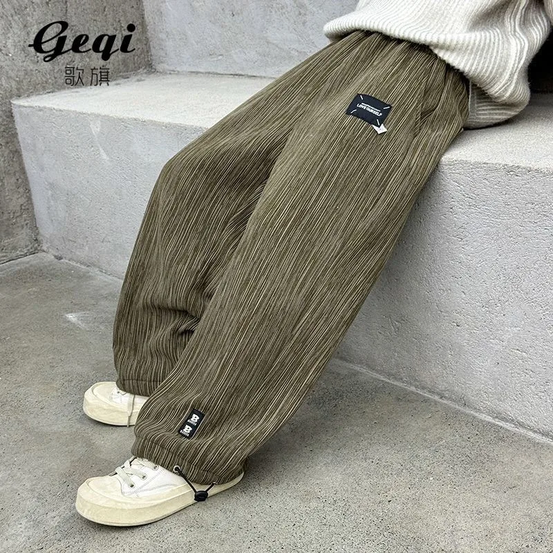 

2025 new Spring Autumn winter Girls Kids Cotton Pants Baby Children Long Pant Trousers Children Clothes 2-12T
