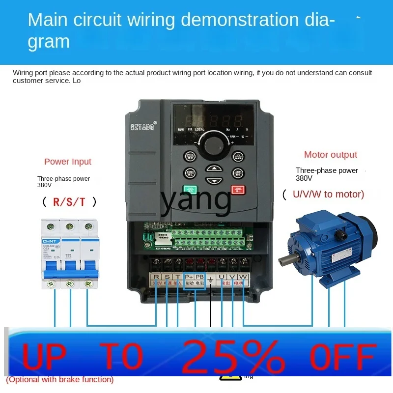 CX  frequency converter three-phase 380v/2.2/3/4/22/30/37/90/110 kw motor governor
