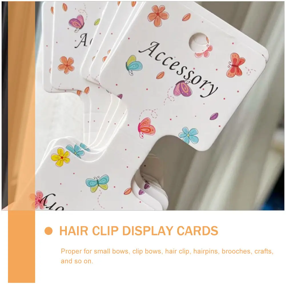 

200 шт. карточек для демонстрации заколок для волос, премиум-качество, плотная бумага, держатели для бантов, для серег, ожерелий, ювелирных изделий, для розничных магазинов