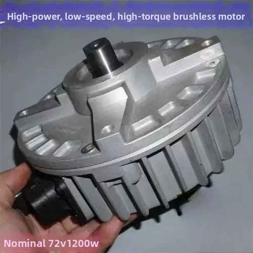 48V 72V 1200W BLDC Hub Motor, Low Speed High Torque for Electric Bike Go Kart Conversion, 80% Used