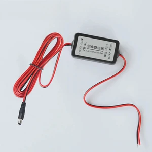 Rectificador de vista trasera del automóvil, conector del filtro del capacitor de relé de potencia de 12 V de 12 V para la copia de seguridad del filtro de la cámara del automóvil automático Resolver la ondulación Splash 10 mejores gadget de 12V de ventas - №7