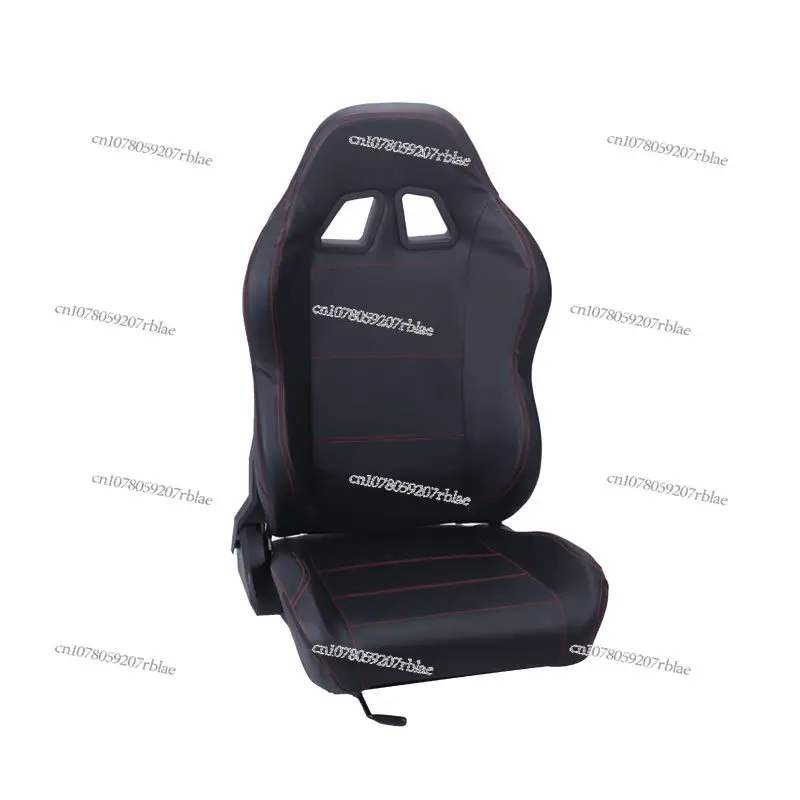 Racing Emulator Seat, Car Modified Racing Chair, Adjustable Monotone Double Sliding Removable Seat