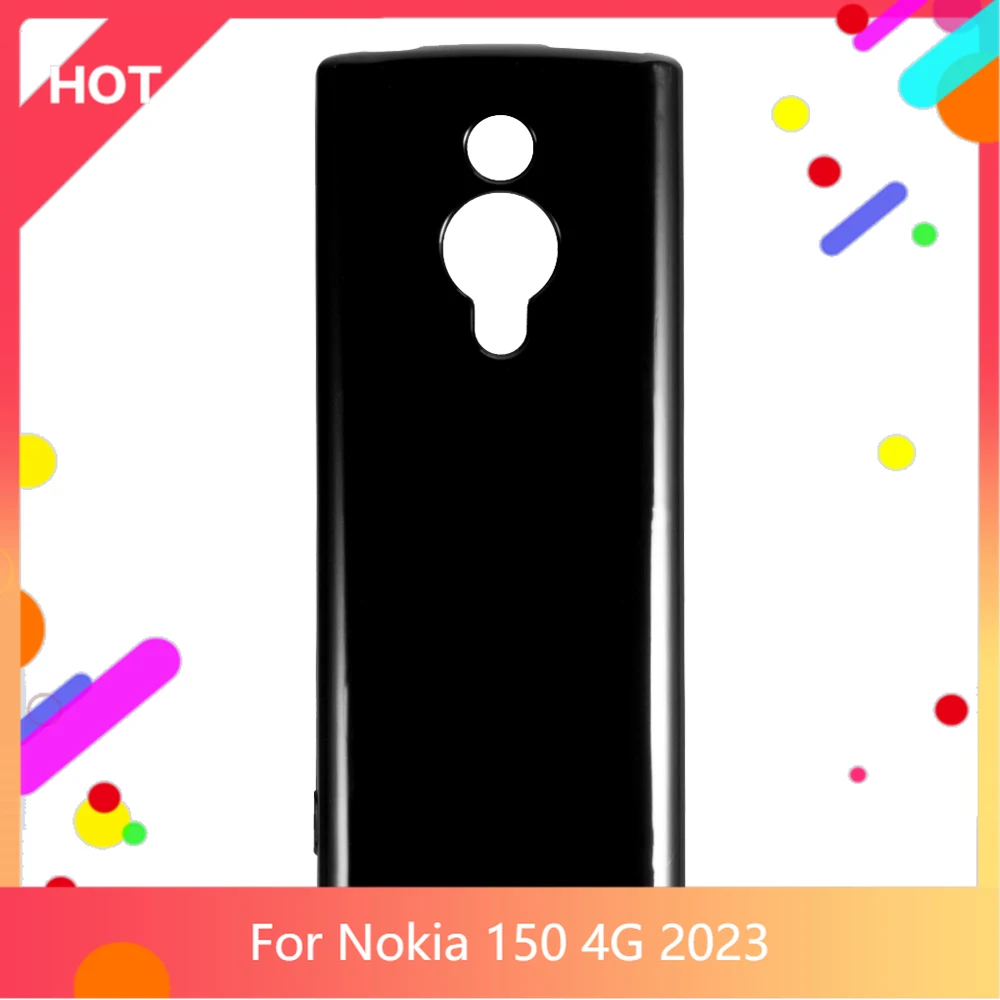 

150 4G 2023 Матовый Мягкий силиконовый чехол из ТПУ для Nokia 150 4G 2023, тонкий чехол для телефона shockproo